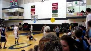 Johnsonburg Rams Lincoln Park Basketball 4thQ Clip1 [upl. by Asihtal]