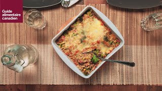 Comment faire un gratin de quinoa et de légumes [upl. by Aicilegna]