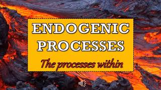 Endogenic and Exogenic Processes  Earth and Life Science [upl. by Eirhtug]