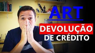 DEVOLUÇÃO DE CRÉDITO DE ART NO CREARJ   POR RODRIGO SIQUEIRA ENGENHEIRO CIVIL [upl. by Mariya]