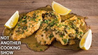 how to make EASY CHICKEN PICCATA [upl. by Troxell56]