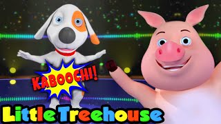 Kaboochi  Dance Song for Babies  Music for Kids  Cartoon videos by Little Treehouse [upl. by Osborn441]