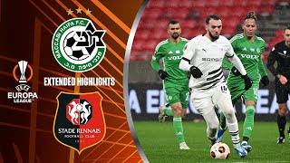 Maccabi Haifa vs Stade Rennais Extended Highlights  UEL Group Stage MD 5  CBS Sports Golazo [upl. by Leinto989]