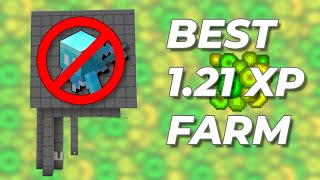 NEW BEST 121 XP Farm No Allay in Minecraft Bedrock  MCPE  PS4  XBOX [upl. by Queridas]