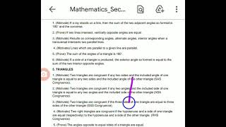 syllabus SA1 2021  2022 Maths syllabus [upl. by Tavy]