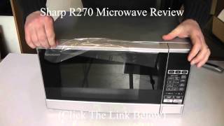 Sharp Microwave  Sharp 270 Microwave Oven Review sharp microwave [upl. by Yelich]