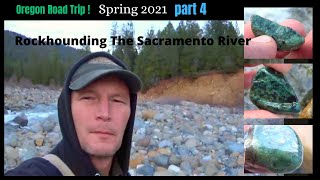 Rockhounding Shasta  A CA River At Its Beginnings  Quest 4 Treasure 589 By Quest For Details [upl. by Alliuqa779]