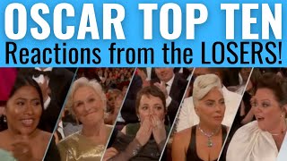 Top 10 Oscar LOSING Reactions OF ALL TIME [upl. by Rellim]