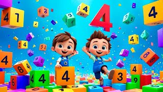 Counting Song  Fun and Educational Nursery Rhyme for Kids  Nursery Rhymes amp Kids Songs [upl. by Linsk]