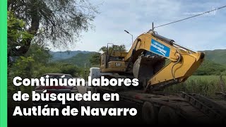 Continúan labores de búsqueda en Autlán de Navarro  Jalisco Noticias [upl. by Goldy340]