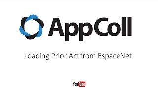 Loading Prior Art References from EspaceNet [upl. by Sadye290]