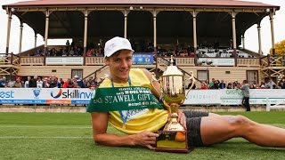 Woolworths Stawell Gift 2016  Mens 120m Final [upl. by Olcott]