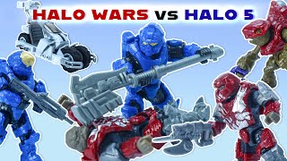 BANISHED VS HALO 5 Mega Construx Halo ARCTIC JACKRABBIT ASSAULT Unboxing Review [upl. by Oetsira]