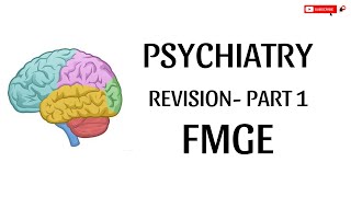 Psychiatry revision guide PART 1 fmge fmgepreparation growmed [upl. by Euqinamod]