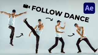 DANCE MOTION Camera Follow Effect as seen on TikTok in Adobe After Effects [upl. by Irod]