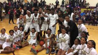 Crispus Attucks Boys Basketball wins 2017 Sectional [upl. by Clyde812]