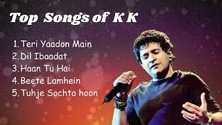 Top Songs of kk  Emraan Hashmi Songs  Best Songs  Hits Bollywood Songs  KK Songs  2024 [upl. by Almap]