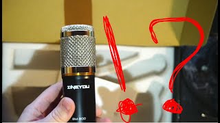 ZingYou BM800 Mic unbox and review  Worth it [upl. by Yard]