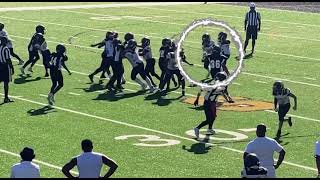 CJ Williams 20232022 RB Highlights  Wheeler Youth Football [upl. by Ailito]