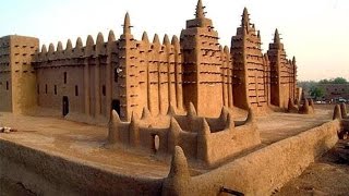 LA GRAN MEZQUITA DE DJENNÉ HECHA DE BARRO [upl. by Aneeuqal]