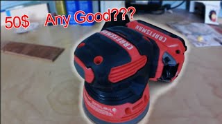 Craftsman V20 Sander Review [upl. by Odessa]