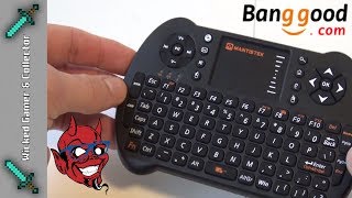 Android TV Box Mini Bluethooth Keyboard MantisTek MK1 Review  Also for Game Consoles  PC  MAC [upl. by Ennairac424]