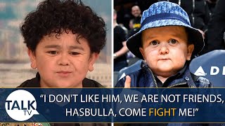 quotHasbulla Fight MEquot  Abdu Rozik CHALLENGES Social Media Star Hasbulla To Settle Feud With Boxing [upl. by Goldina968]