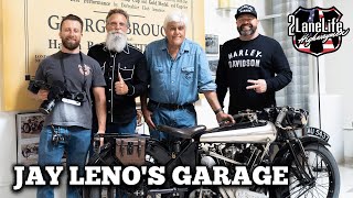 Exclusive Tour of Jay Leno’s Rare Historic Motorcycle Collection  Brough Superior Motorcycles [upl. by Nurat]