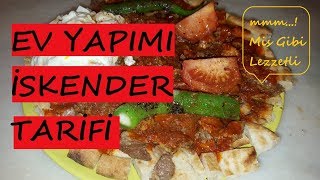 Lop Et İle Evde Sende İskender Yap  İskender Tarifi  İskender Nasıl Yapılır [upl. by Swithbert21]