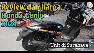 Review dan harga Honda Genio 2024 [upl. by Ecnerwaled67]