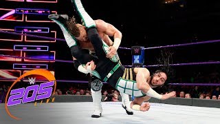 Mustafa Ali vs Buddy Murphy  Cruiserweight Title Tournament Quarterfinal 205 Live March 6 2018 [upl. by Eirahcaz70]