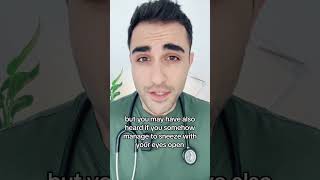 Can you sneeze with your eyes open Doctor Reacts [upl. by Baggs]