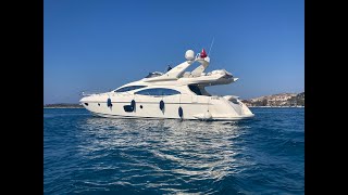 Full Walkthrough Azimut 68 Evolution  For sale [upl. by Laerdna914]