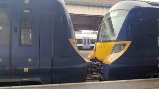 Class 707 departing from Waterloo East  Southeastern City Beam [upl. by Dralliw]