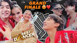 THE GRAND FINALE VLOG 😍❤️  India’s best dancer [upl. by Radec]