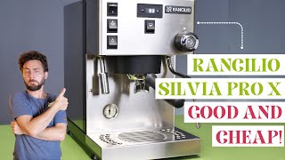 Rancilio Silvia Pro X in Review  Dual Boiler Espresso Machine Performs [upl. by Matti]