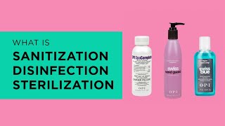 What is Sanitization Sterilization and Disinfection [upl. by Ynatil]