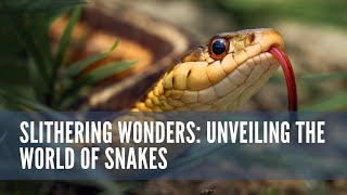 Slithering Wonders Unveiling The World Of Snakes [upl. by Mccallion]