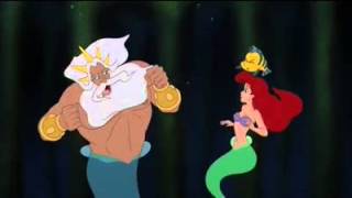 The Little Mermaid  King Triton Yells at Ariel [upl. by Anora711]