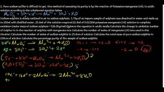 REDOX TITRATIONS [upl. by Alet]