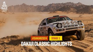 Dakar Classic Highlights  Stage 1  dakar2024 [upl. by Gensmer578]