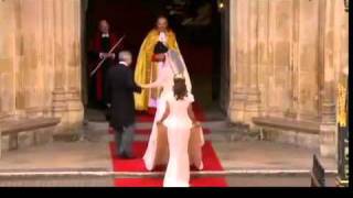 Bridesmaid Pippa Middleton Arrives at Prince William and Kate Middleton Royal Wedding April 2011 [upl. by Arrahs795]