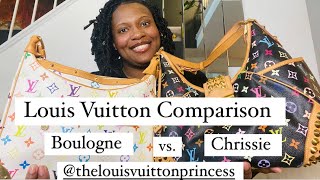 Louis Vuitton Multicolore Comparison Chrissie vs Boulogne [upl. by Sualakcin]