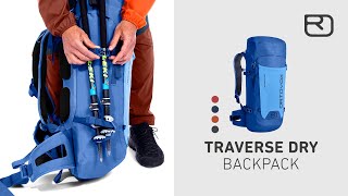 TRAVERSE DRY weatherproof alpine backpack  ORTOVOX [upl. by Kiran]