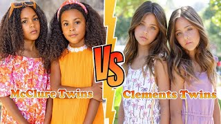 Ava And Leah Clements VS McClure Twins Transformation 👑 New Stars From Baby To 2023 [upl. by Landon]