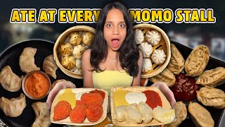 I Ate At EVERY MOMO STALL I See Until I Find The BEST PART2 😱😱 sosaute momos review [upl. by Aehcim]