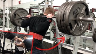 One Year Squat Transformation  315500LB  1718 Years Old [upl. by Santini]