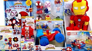 Marvel Spidey and His Amazing Friends Collection Unboxing Review  Spidey Web Climber  ASMR [upl. by Kilroy]