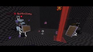 MCPE Hacker Pt1  Zoey died 🤪 [upl. by Nonad]