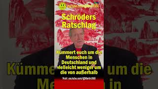 🔥 Gerhard Schröder Ratschlag 🤡 Esken 🤡Klingbeil 🤡Kühnert Menschen Deutschland SPD Miersch [upl. by Scotti]